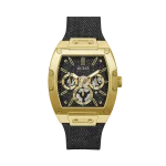 GUESS Stainless Steel Analog Black Dial Men's Watch-Gw0786G1