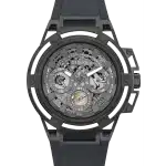 GUESS gw0423g3 Men's Sport Cut-Thru Multifunction 46mm Watch,