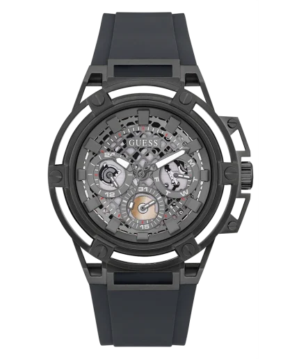 GUESS gw0423g3 Men's Sport Cut-Thru Multifunction 46mm Watch,