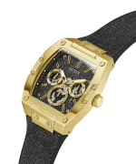 ⁦GUESS Stainless Steel Analog Black Dial Men's Watch-Gw0786G1⁩ - الصورة ⁦4⁩