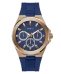 Guess Men's 46mm Rose PVD Quartz Watch GW0799G2