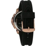 ⁦Maserati SFIDA Chronograph Black Dial Black Rubber Strap Watch For Men - R851123008⁩ - الصورة ⁦3⁩