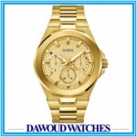 GUESS Men's Multi Dial Quartz Watch with Stainless Steel Strap GW0798G2