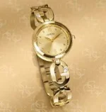 Guess GW0759L2 Empower Gold Round Dial Quartz Analog Women Watch - Image 4