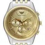 Emporio Armani Quartz Gold Dial Men's Watch AR11603