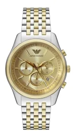 Emporio Armani Quartz Gold Dial Men's Watch AR11603