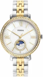 FOSSIL,WATCH,ES5166,WOMEN,SILVER/GOLD,36MM,STAINLESS STEEL