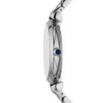⁦Emporio Armani Stainless Steel Analog Blue Dial Women's Watch-Ar11627, Band Color:Silver⁩ - الصورة ⁦2⁩