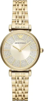 Emporio Armani Women's Analog Quartz Watch with Stainless Steel Strap AR11608