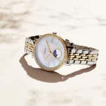 ⁦FOSSIL,WATCH,ES5166,WOMEN,SILVER/GOLD,36MM,STAINLESS STEEL⁩ - الصورة ⁦5⁩