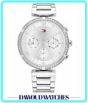 Tommy Hilfiger Women 1782393 Analog Quartz Watch, Silver, bracelet