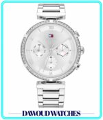 Tommy Hilfiger Women 1782393 Analog Quartz Watch, Silver, bracelet