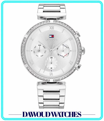 Tommy Hilfiger Women 1782393 Analog Quartz Watch, Silver, bracelet