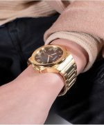 ⁦GUESS Men's Analogue Quartz Watch with Stainless Steel Strap GW0789G2⁩ - الصورة ⁦6⁩