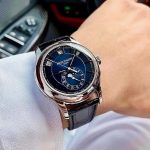 ⁦ساعة باتيك فيليب Patek Philippe رجالي بميناء أزرق وتقويم سنوي⁩ - الصورة ⁦5⁩