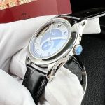 ⁦ساعة باتيك فيليب Patek Philippe رجالي ناوتيلوس Nautilus بميناء أسود⁩ - الصورة ⁦3⁩