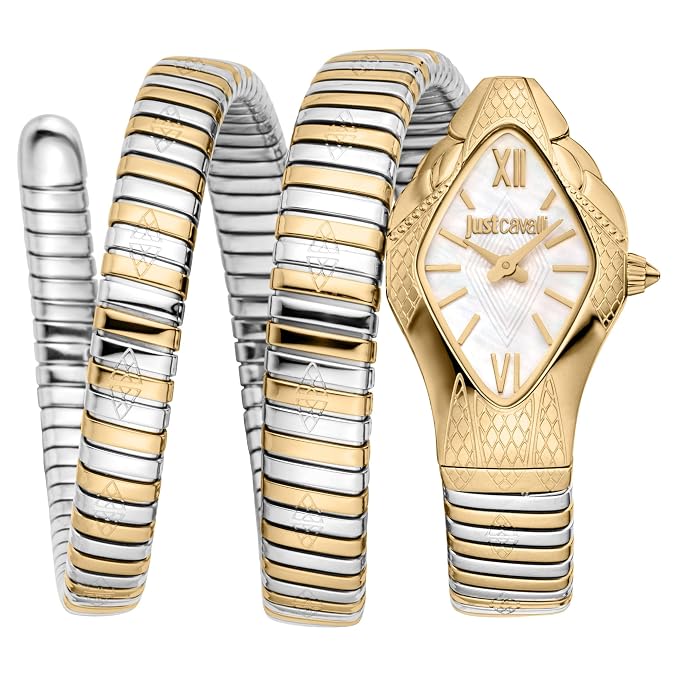 81E+0TUpm4L._SX679_ Just Cavalli Cristallo Analogue Women Watch JC1L307M0055 - الصورة 1
