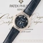 ⁦ساعة باتيك فيليب Patek Philippe رجالي بميناء أزرق وتقويم سنوي⁩ - الصورة ⁦4⁩