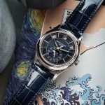 ⁦ساعة باتيك فيليب Patek Philippe رجالي بميناء أزرق وتقويم سنوي⁩ - الصورة ⁦6⁩