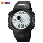 SKMEI Digital Watch Men, Mens Digital Sports Watch LED Screen Military Waterproof Wrist Watches for Men Casual Stopwatch Alarm Countdown Army Watch