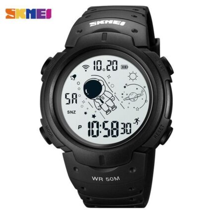 SKMEI Digital Watch Men, Mens Digital Sports Watch LED Screen Military Waterproof Wrist Watches for Men Casual Stopwatch Alarm Countdown Army Watch