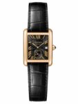 cartier tank - automatic - leather strap