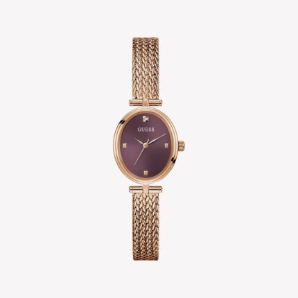 GUESS Ladies Ruby Rose Gold Tone Analog Watch GW0935L3