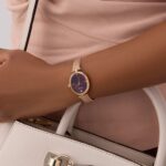 ⁦GUESS Ladies Ruby Rose Gold Tone Analog Watch GW0935L3⁩ - الصورة ⁦4⁩
