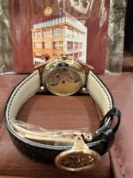 ⁦Patek Philippe Men’s Skeleton Moonphase Silver Watch⁩ - الصورة ⁦4⁩