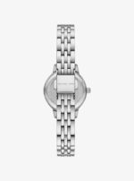 ⁦Women Mini Melissa Pavé Watch MKO1171 – Silver-Tone Stainless Steel⁩ - الصورة ⁦3⁩