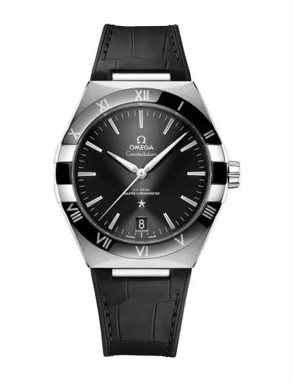 OMEGA Constellation Steel black Dial Watch, 41mm