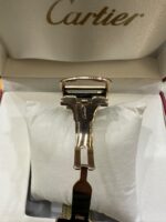 ⁦cartier tank - automatic - leather strap⁩ - الصورة ⁦3⁩