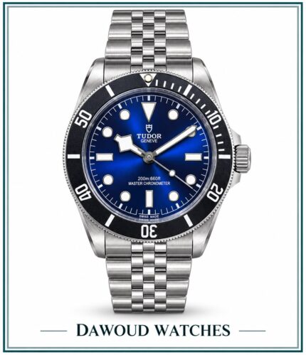 Tudor Black Bay 41mm Black Dial, Automatic Movement, Jubilee strap