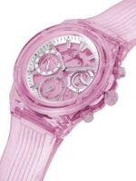 ⁦GUESS Ladies Sport Clear Multifunction 39mm Watch –GW0438L2⁩ - الصورة ⁦2⁩