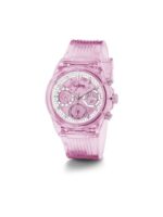 ⁦GUESS Ladies Sport Clear Multifunction 39mm Watch –GW0438L2⁩ - الصورة ⁦3⁩