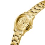 ⁦Ladies Gold Tone Analog Watch GW0861L2⁩ - الصورة ⁦2⁩