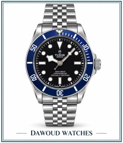 Tudor Black Bay 41mm Black Dial, Automatic Movement, Jubilee strap