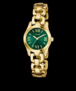 ⁦GUESS Ladies Gold Tone Analog Watch GW0927L2⁩ - الصورة ⁦6⁩