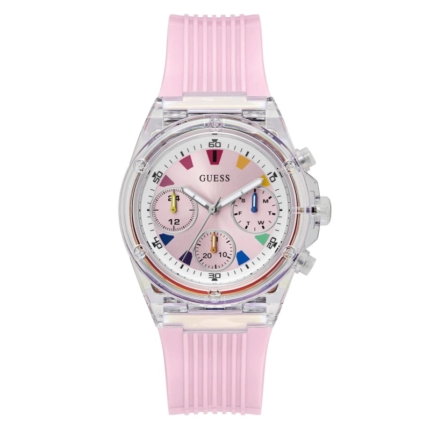 Guess Pink Dial Women Analog Watch - GW0438L7