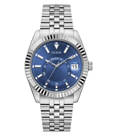 GUESS Blue Round Dial Analog Men's Watch - GW0977G1