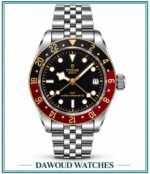 Tudor Black Bay GMT 41mm Jubilee, Black and Burgundy Bezel