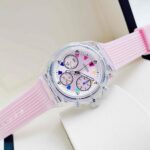 ⁦Guess Pink Dial Women Analog Watch - GW0438L7⁩ - الصورة ⁦3⁩