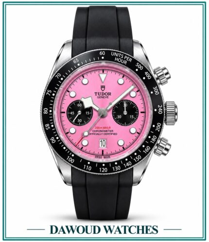 Tudor Black Bay Chrono Pink Inter Miami 41mm